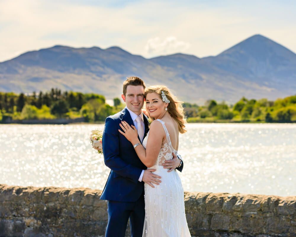Couple in front of Croagh Patrick