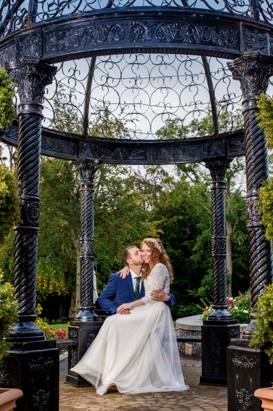 Matt & Meli in the Gazebo