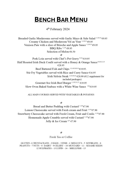 bench bar menu 18th january 2024 page 0001