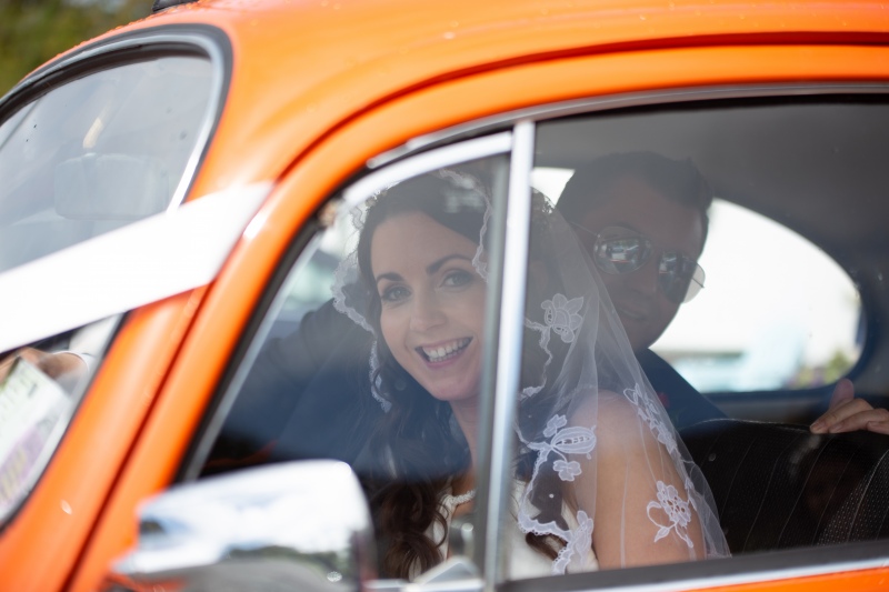 Maria and Gerards Wedding Car!