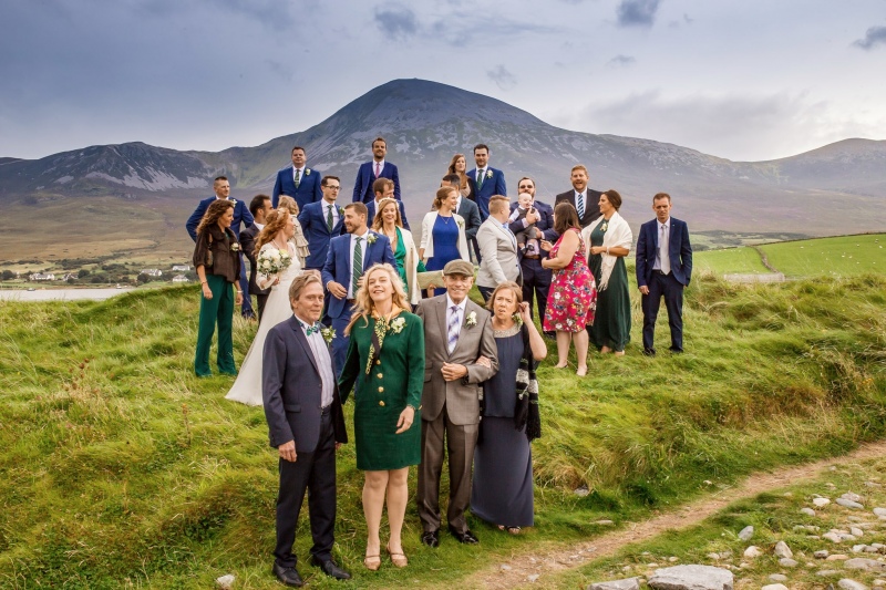 Family at Croagh Patrick