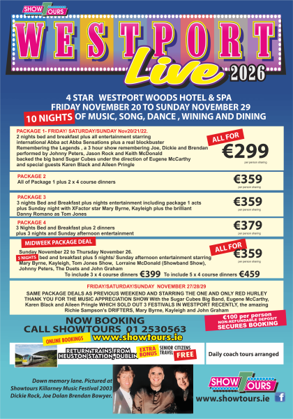 westport live promo 2