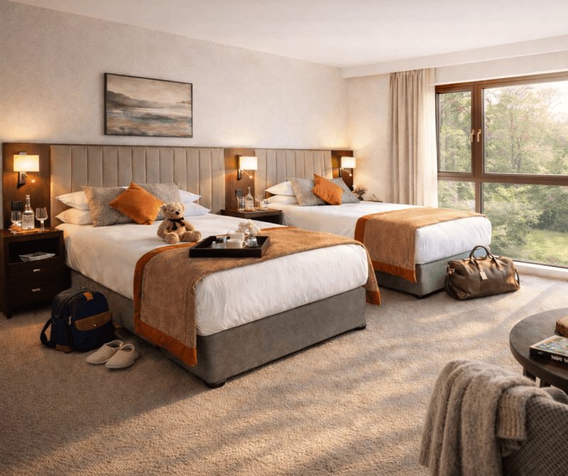 Twin Family Room Westport Woods Hotel