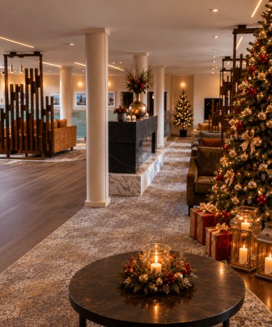 Christmas at Westport Woods hotel