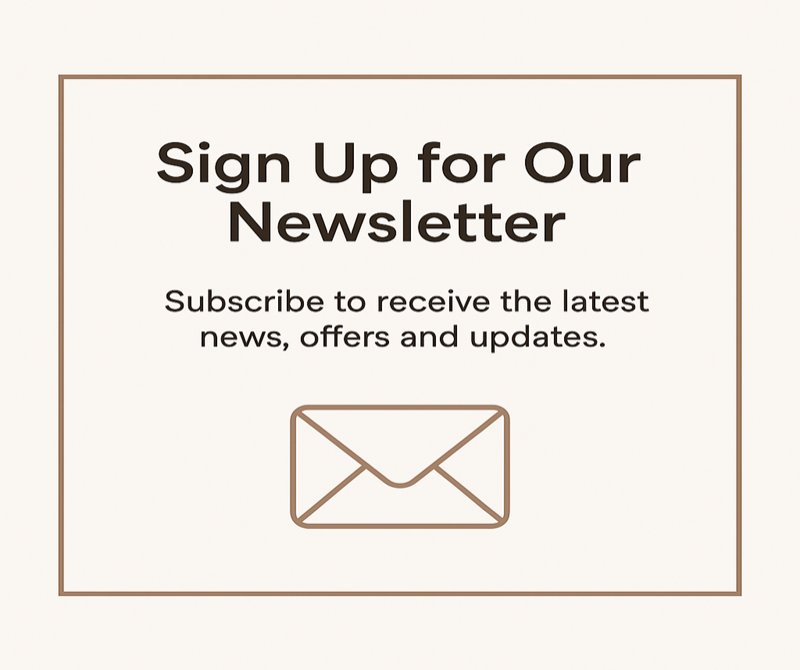 Newletter Sign Up Button